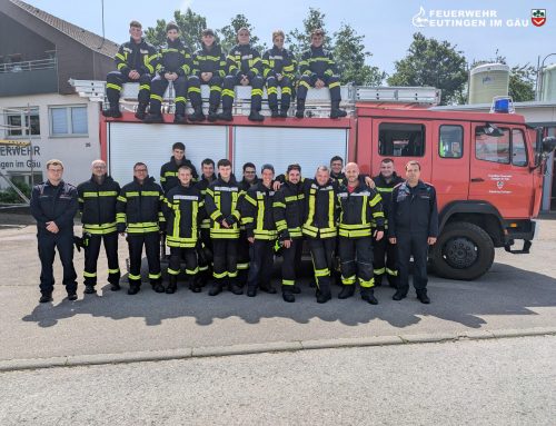 Feuerwehr-Grundausbildung in Eutingen abgeschlossen
